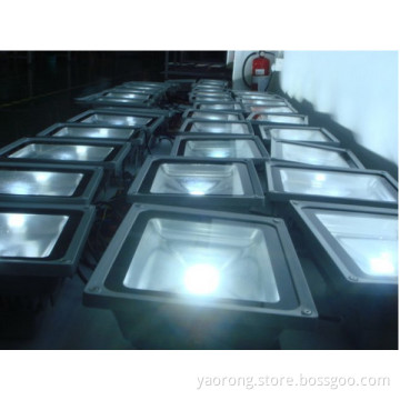 150W COB LED Flood Light Bridgelux +MeanWell Driver for Golf court, Tennis court, Soccer court, Sports stadium, PIR senseor